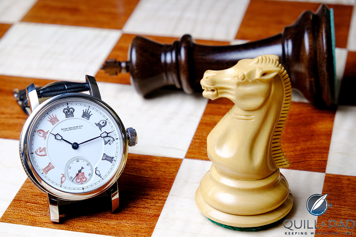 RGM Chess in Enamel 