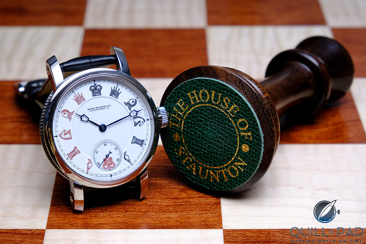 RGM Chess in Enamel 