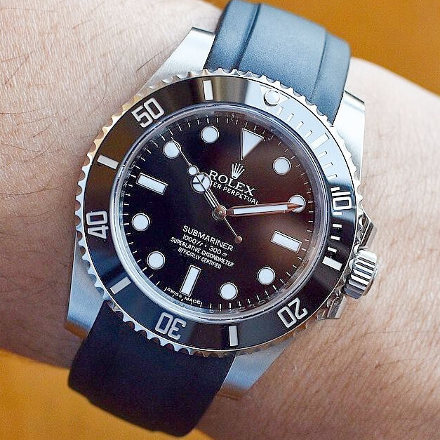 Rolex Submariner No-Date on Everest strap