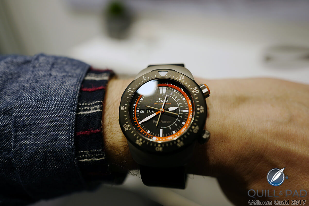 Sinn EZM 12 wristshot