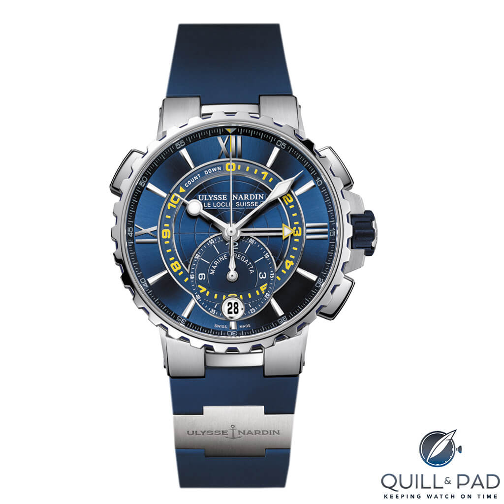 Ulysse Nardin Marine Regatta with blue dial