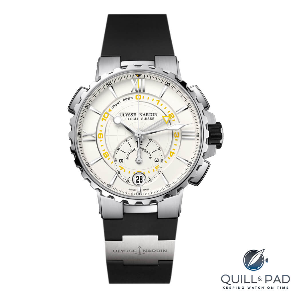 Ulysse Nardin Marine Regatta with white dial