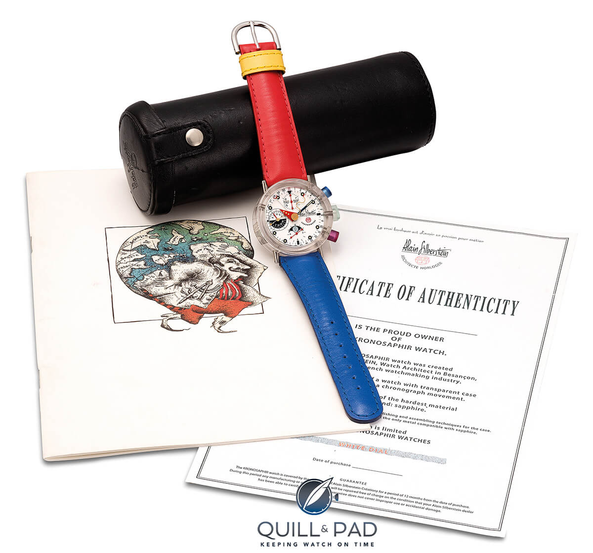 Lot 1016: Alain Silberstein Krono Saphir