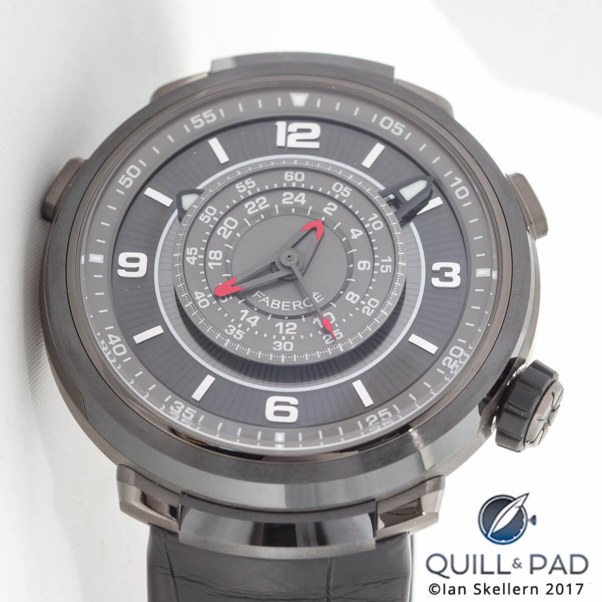 Fabergé Visionnaire Chronograph in ceramic/titanium