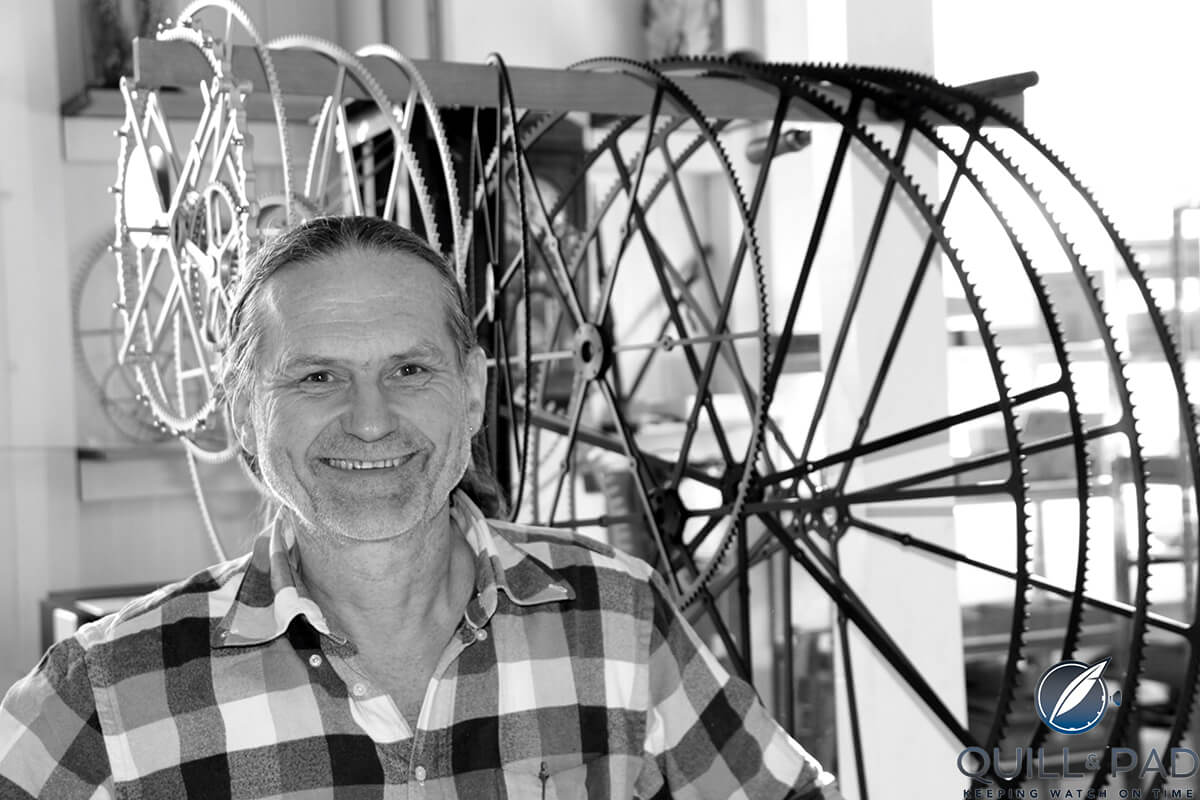 Swiss artist/engineer Florian Schlumpf