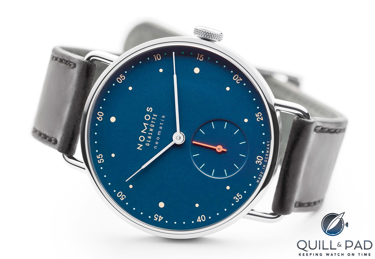 Nomos Glashütte Metro neomatik nachtblau