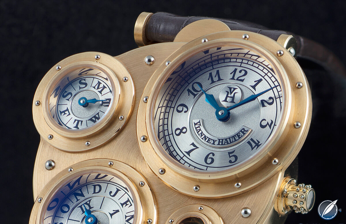 Dial detail, Vianney Halter Antiqua Number 30R