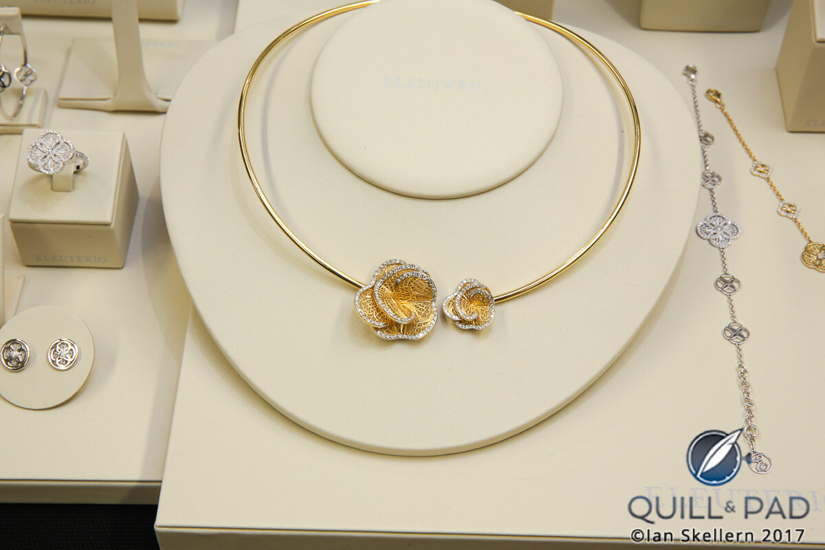 A lovely necklace from Eleuterio’s Blossom collection