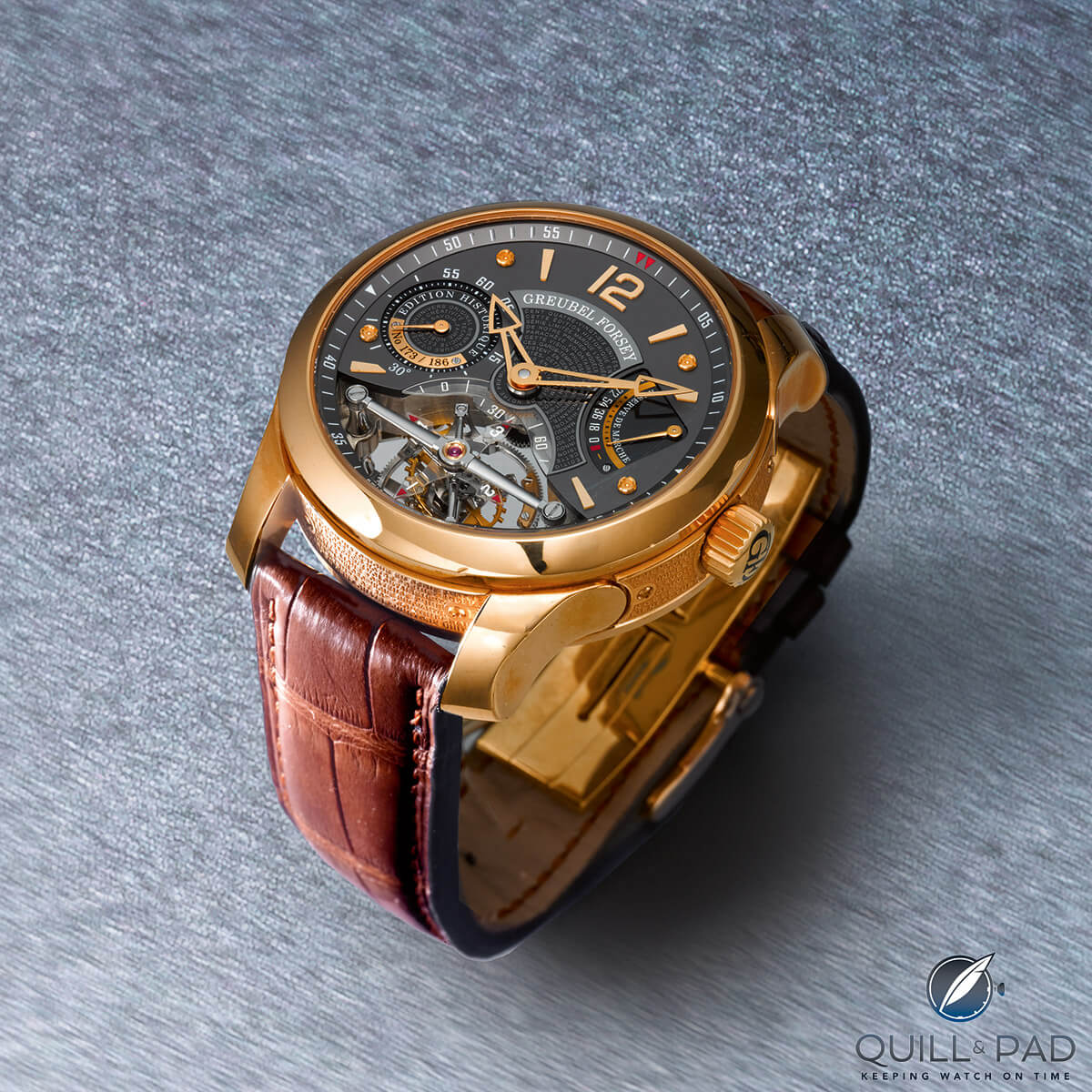 This Greubel Forsey Double Tourbillon 30° Edition Historique was one of Sotheby’s best performers in the June 2017 auction