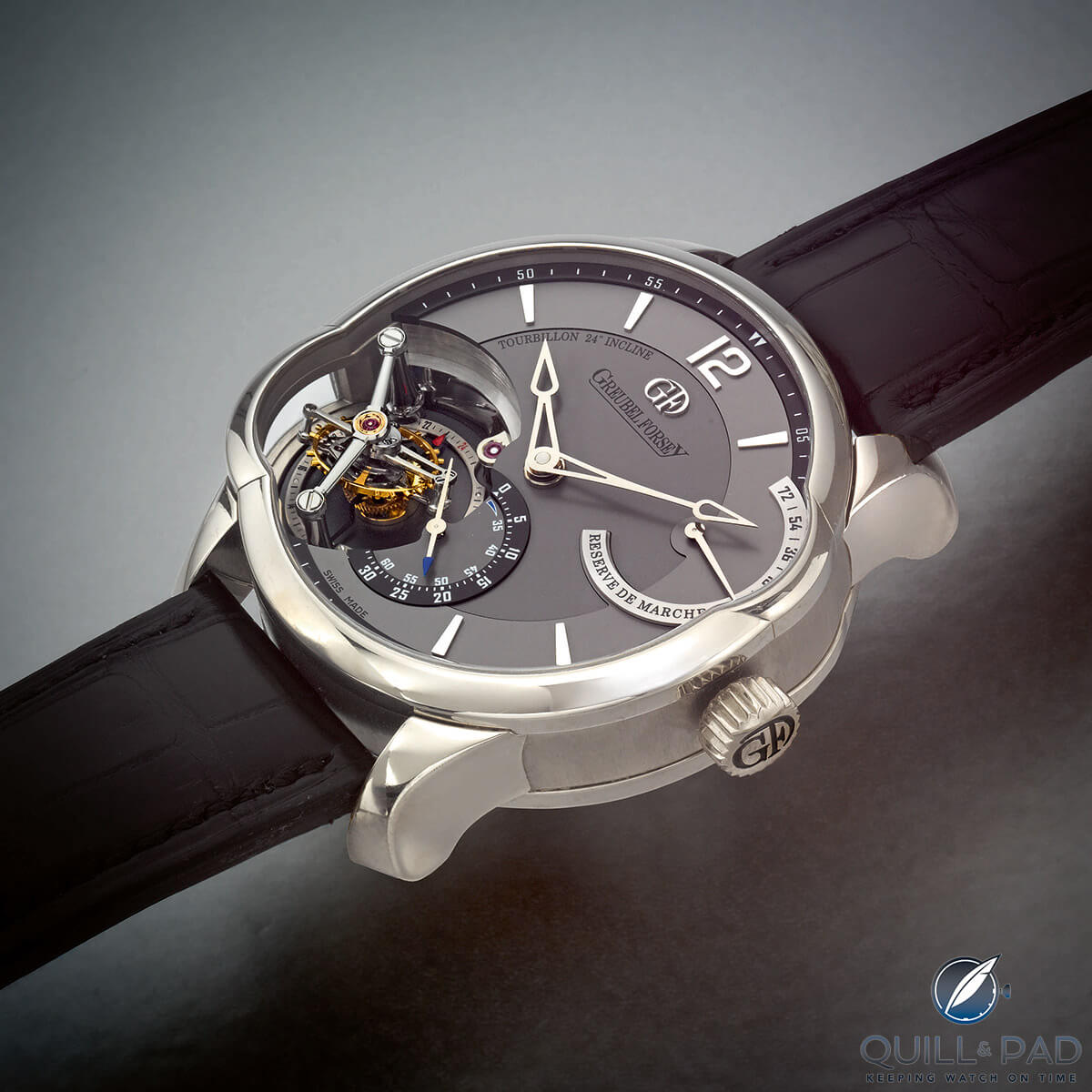 Greubel Forsey white gold Tourbillon 24 Secondes Asymétrique
