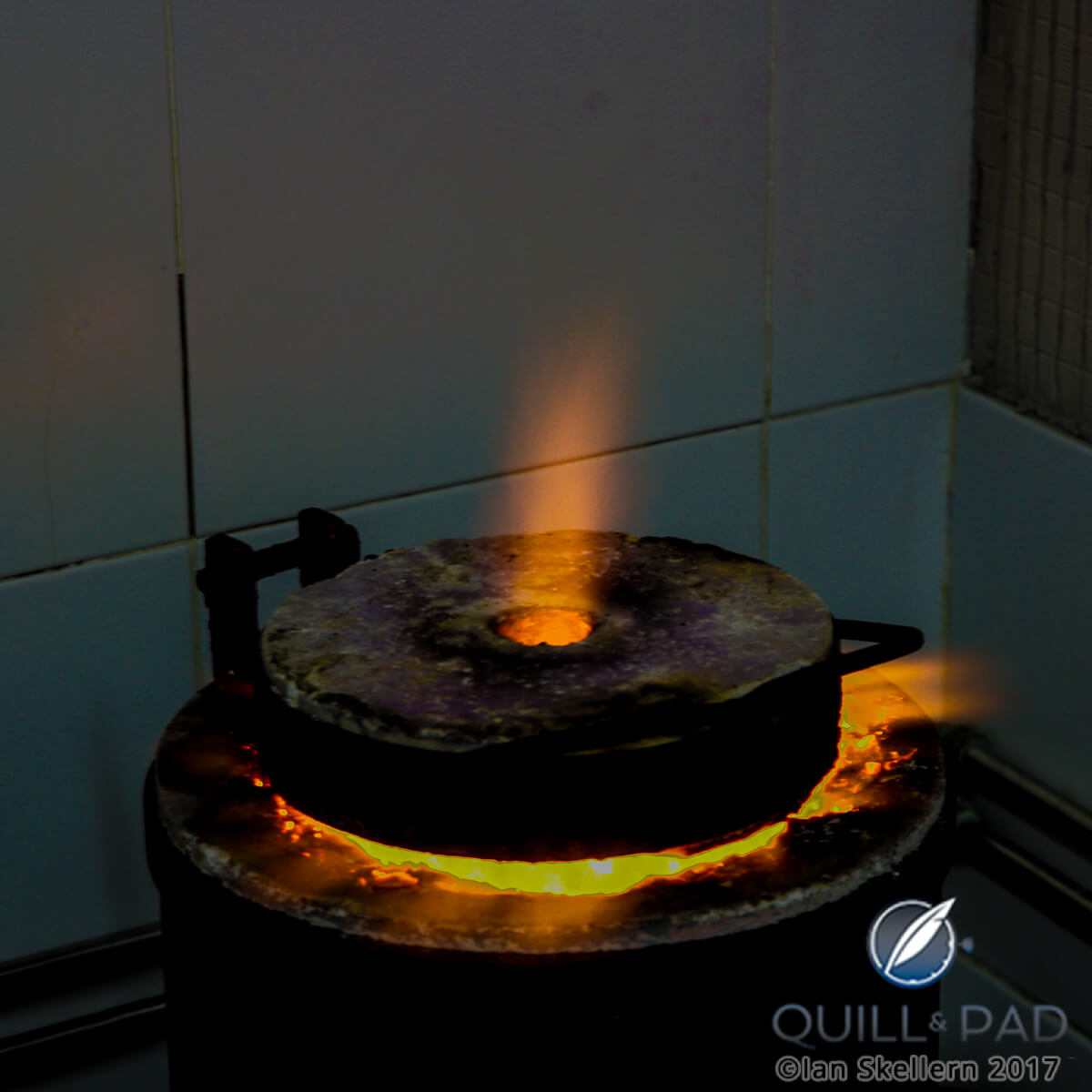 The foundry of the Eleuterio workshop in Travassos, Portugal
