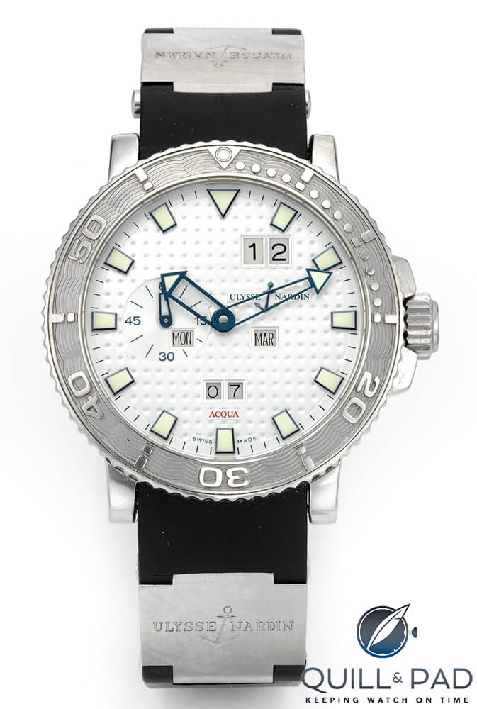 Ulysse Nardin Acqua Perpetual in the June 2017 Sotheby’s auction