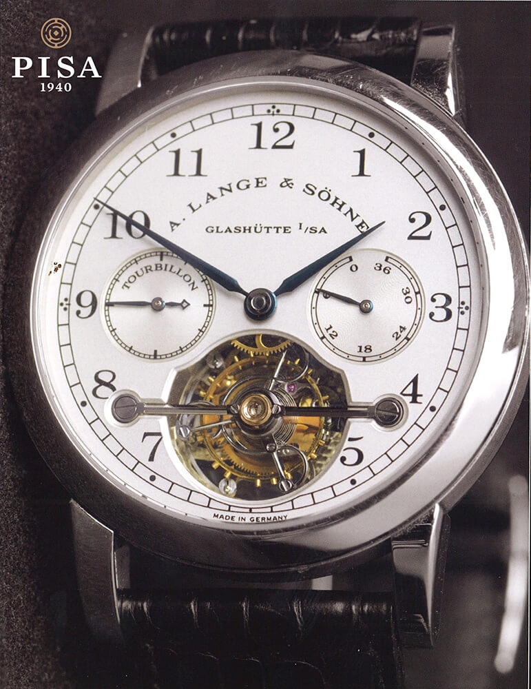 A. Lange & Söhne Tourbillon Pour Le Mérite in stainless steel (photo courtesy Peter Chong)