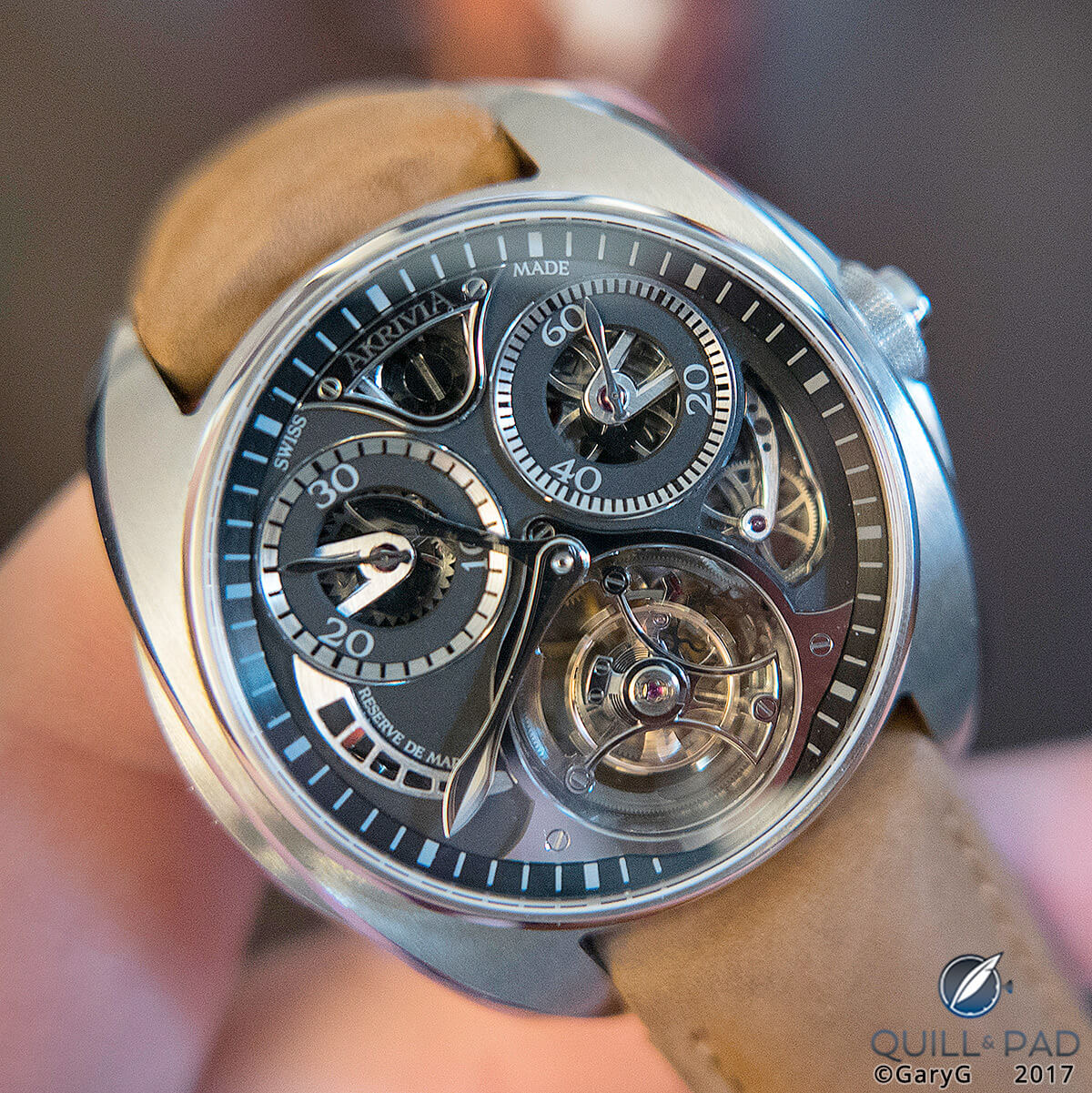 Parting shot: Akrivia Tourbillon Monopusher Chronograph