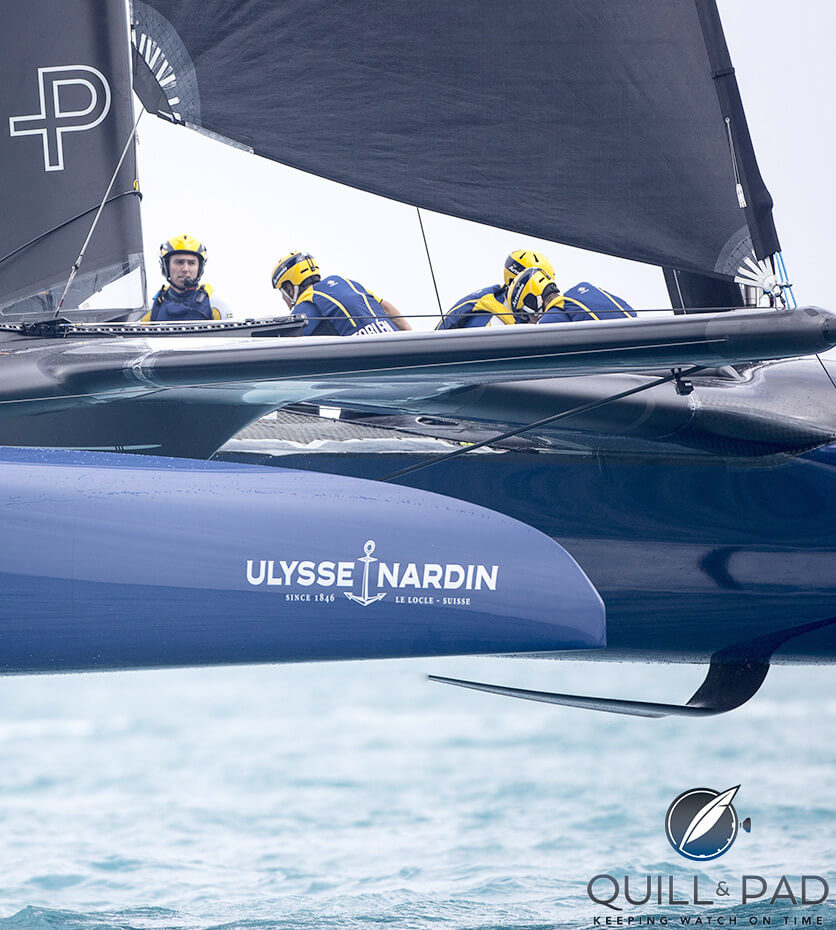 Flying high with Artemis Racing at the America's Cup regatta in Bermuda