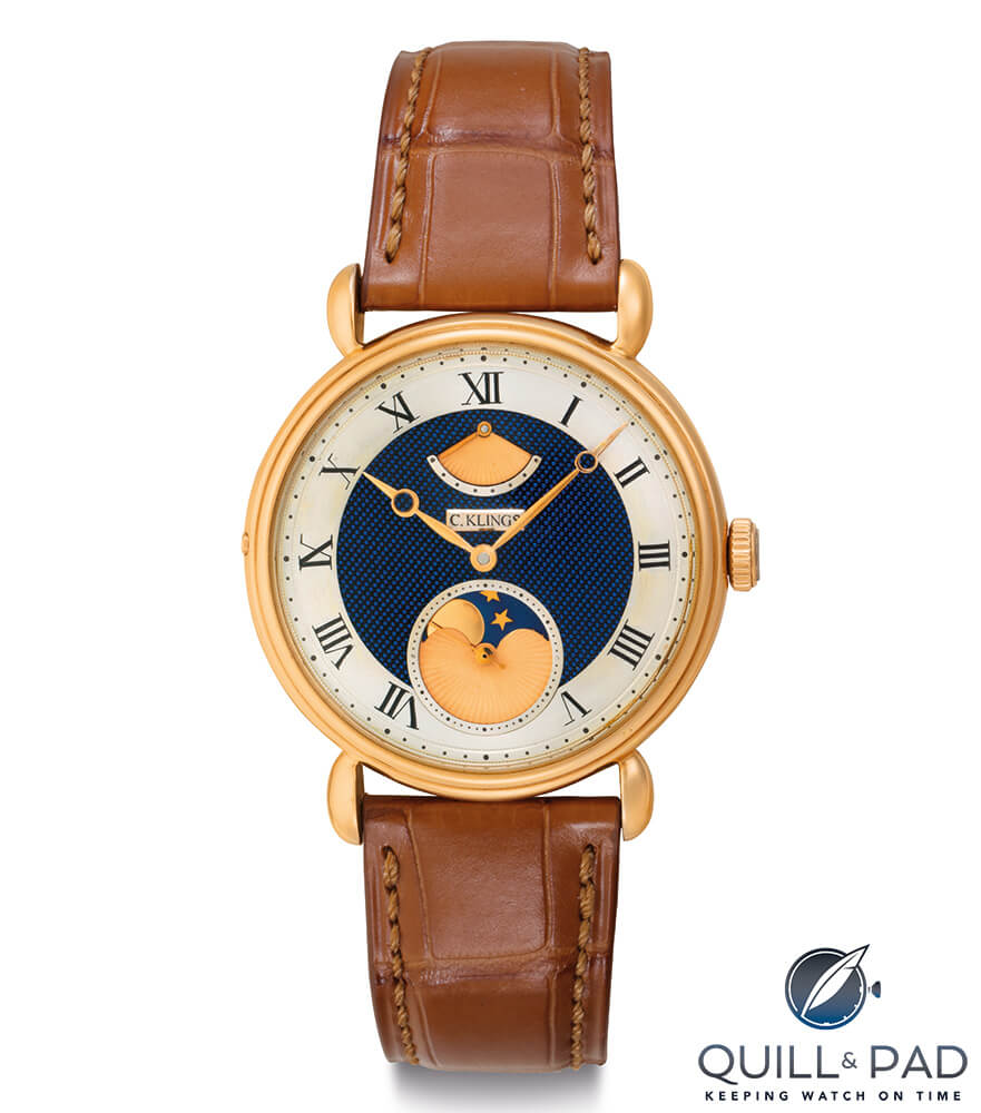 Christian Klings Moon Phase unique piece