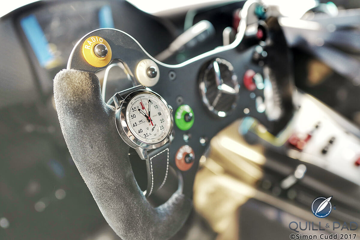 IWC Ingenieur Chronograph Sport ready to race at the Nürburgring 24 Hours