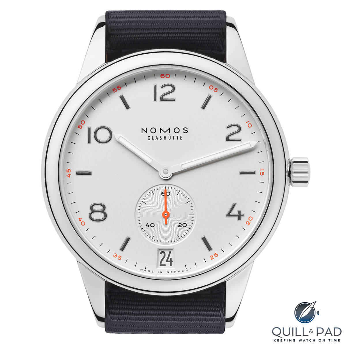 Nomos Club Automat Datum Aqua