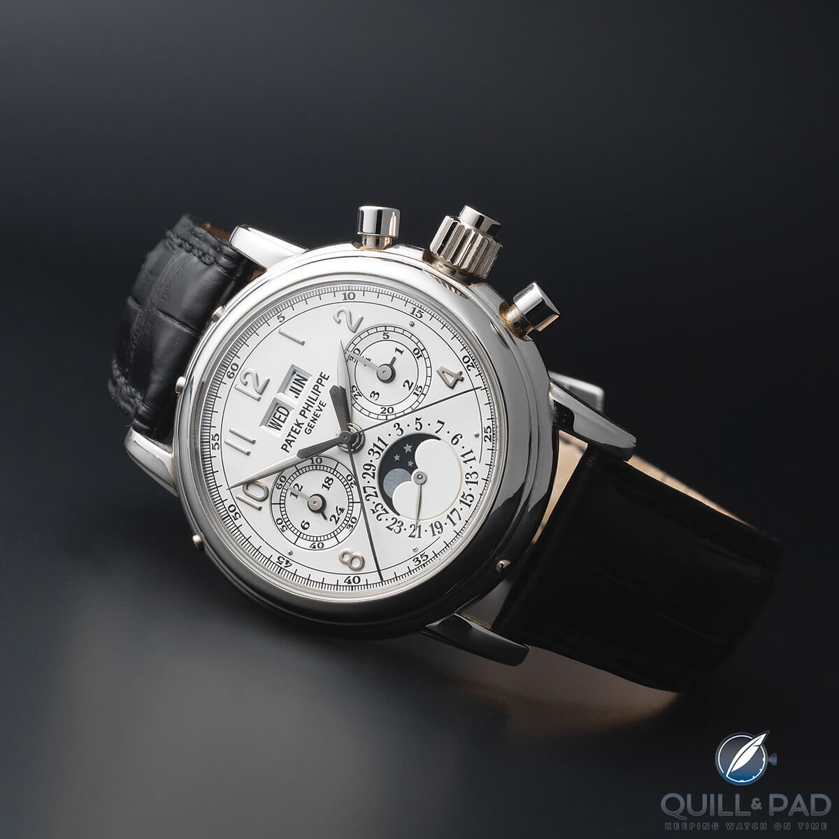 This Patek Philippe Reference 5004P is Lot 60 at the Bonham's June 21, 2017 “Fine Watches and Wristwatches” London sale