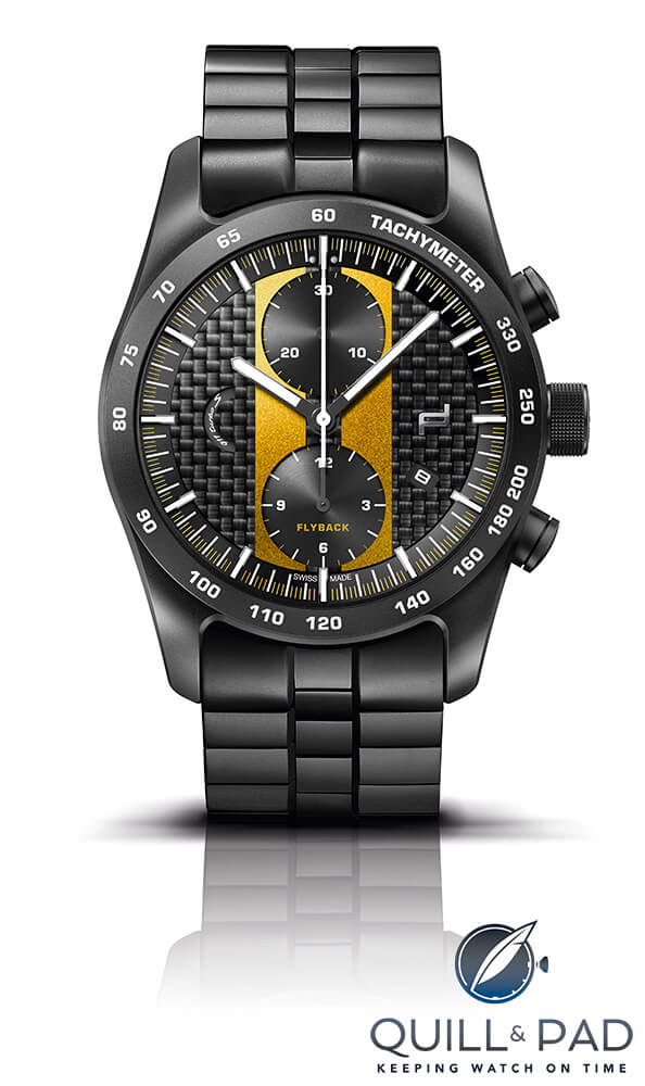Porsche Design Chronograph 911 Turbo S Exclusive Series on metal bracelet