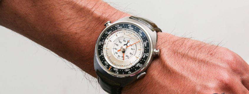 Singer Reimagined Track 1 on the wrist