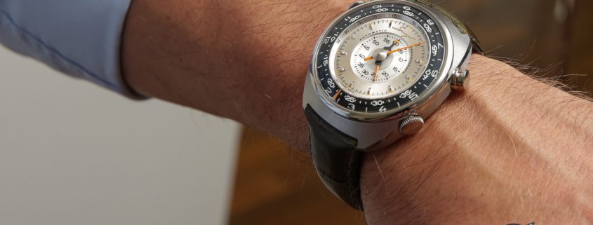Singer Reimagined Track 1 on the wrist