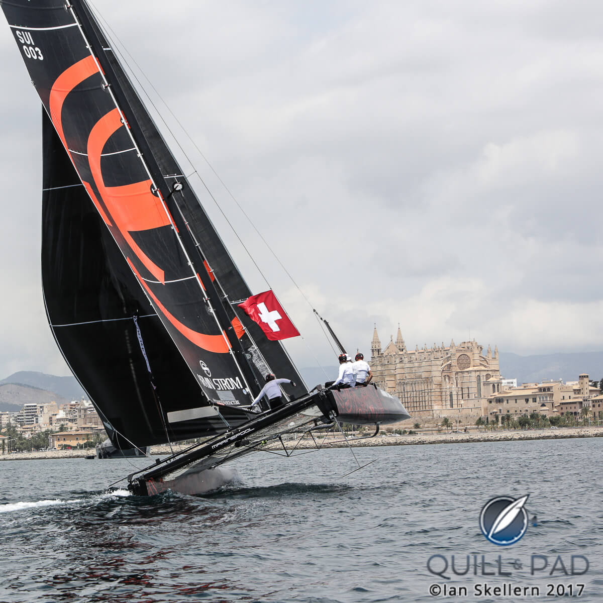 Armin Strom Sailing team training in Palma de Mallorca