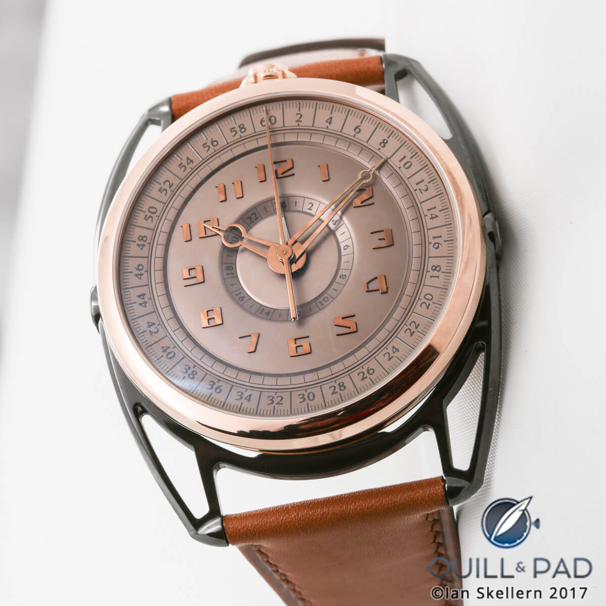 Custom De Bethune DB28 Maxichrono with retro look