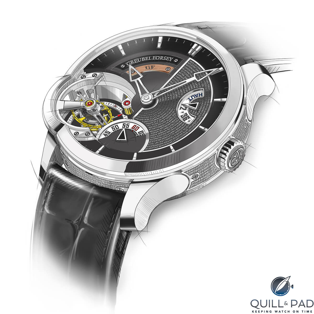 Greubel Forsey Tourbillon 24 Secondes Edition Historique in platinum