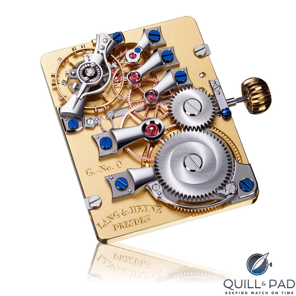 Lang & Heyne rectangular Caliber VIII