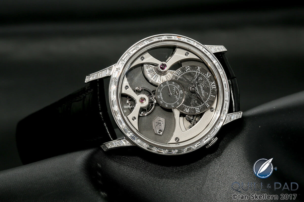 Romain Gauthier Insight Micro-Rotor with diamond-set bezel and rotor