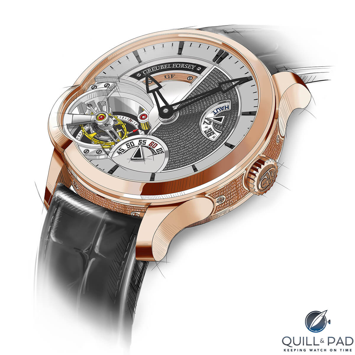 Greubel Forsey Tourbillon 24 Secondes Edition Historique in red gold