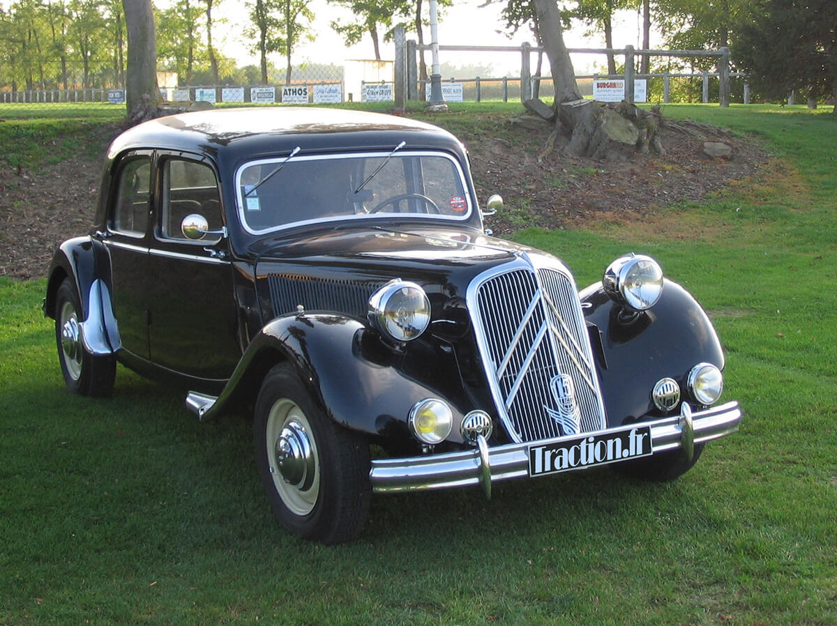 Citroen Traction Avant (photo courtesy Wikipedia)