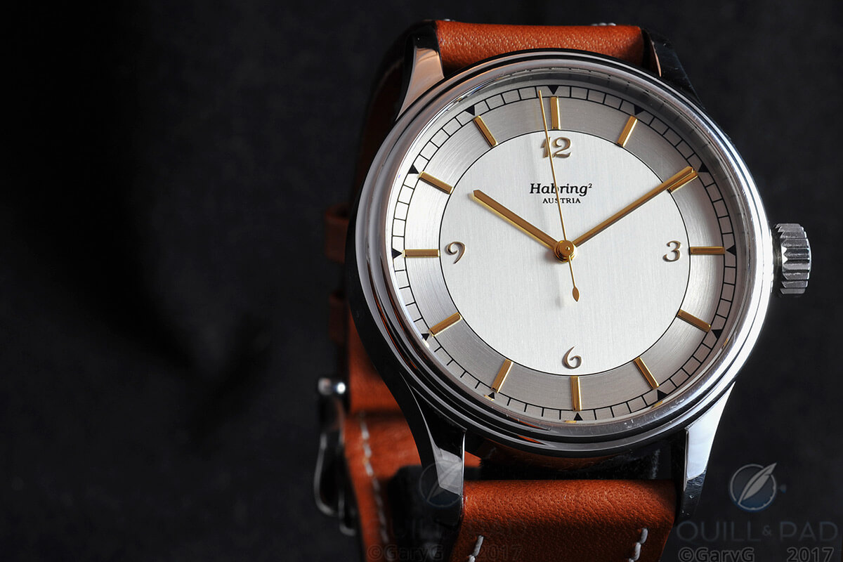 Early jumping seconds watch from Habring2