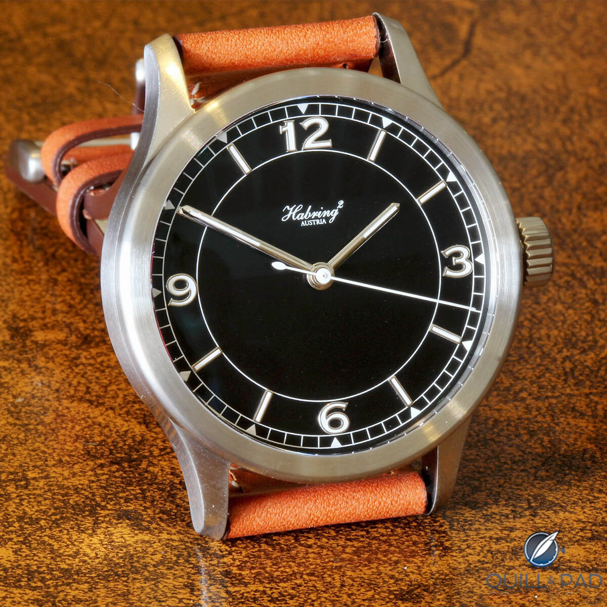 Jumping seconds pilot’s watch from Habring2
