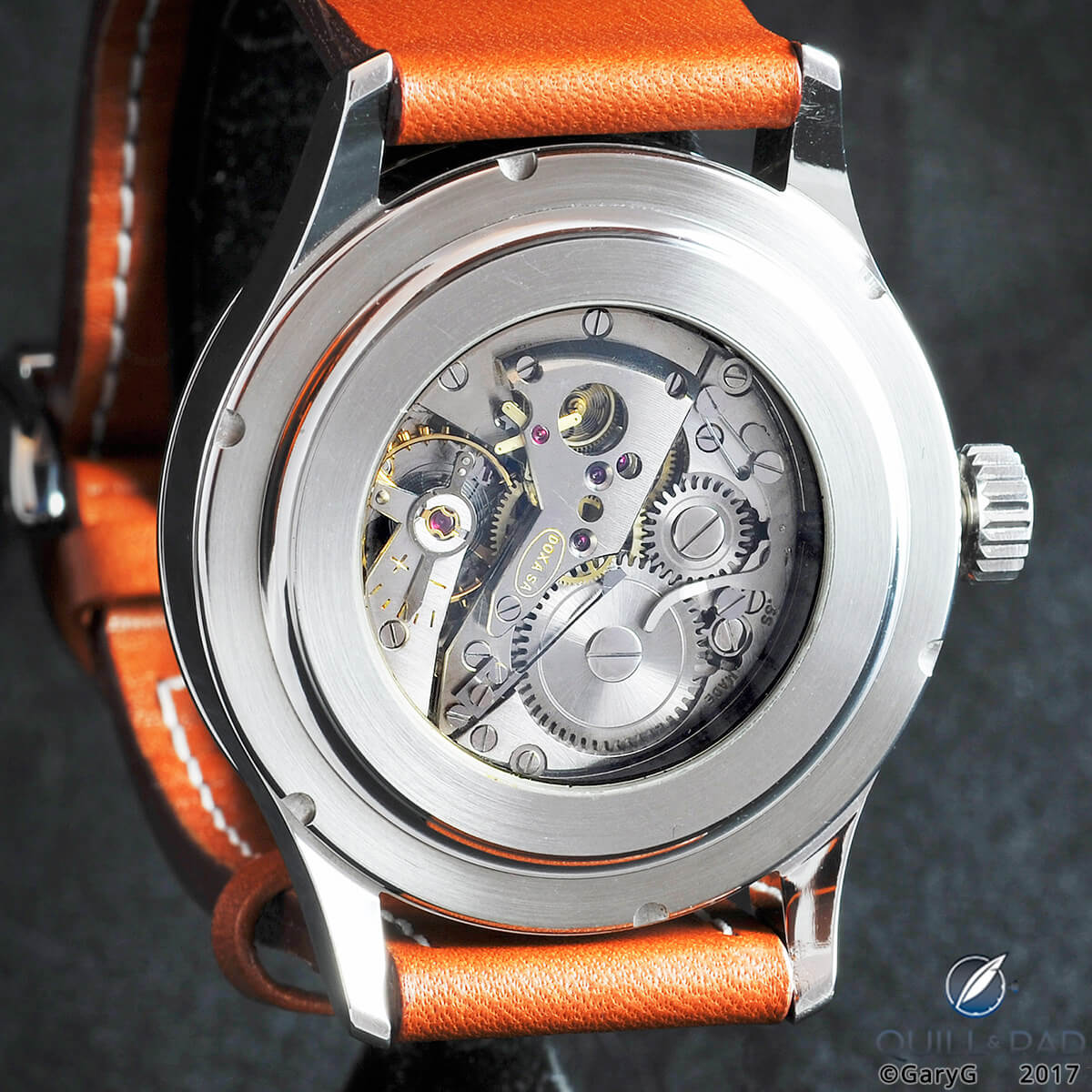Doxa/Chezard 116 movement in early jump seconds watch by Habring2