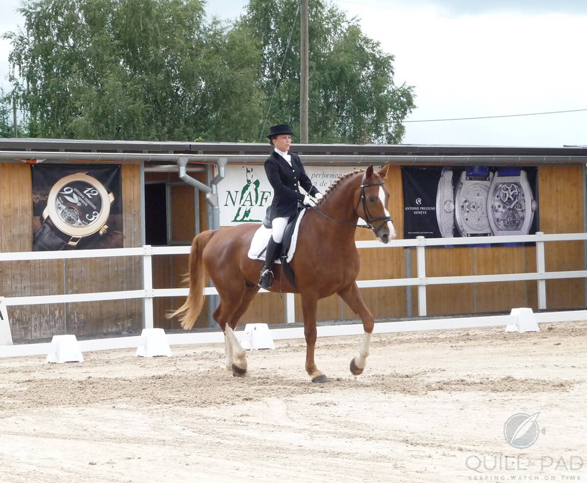 Laura Preziuso riding 