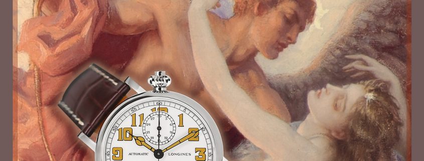 Longines Heritage Aviation over Day and the Dawnstar by Herbert James Draper (image courtesy @thehealer74)