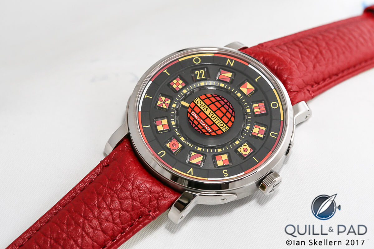 Louis Vuitton Escale Spin Time Black & Fire For Only Watch 2017