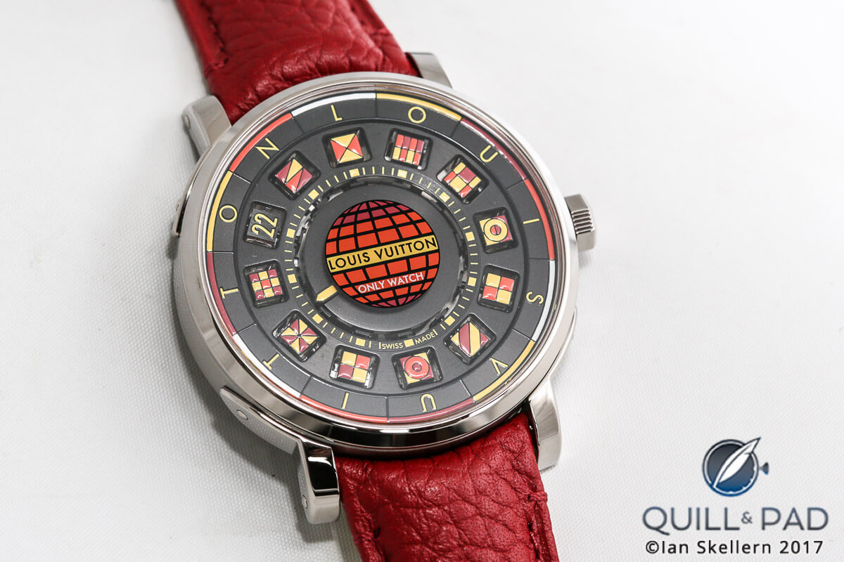 Louis Vuitton Escale Spin Time Black & Fire For Only Watch 2017