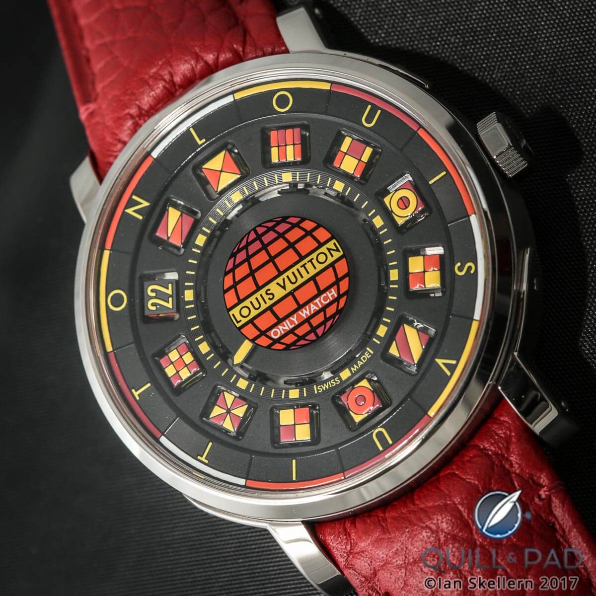 Louis Vuitton Escale Spin Time Black & Fire for Only Watch 2017