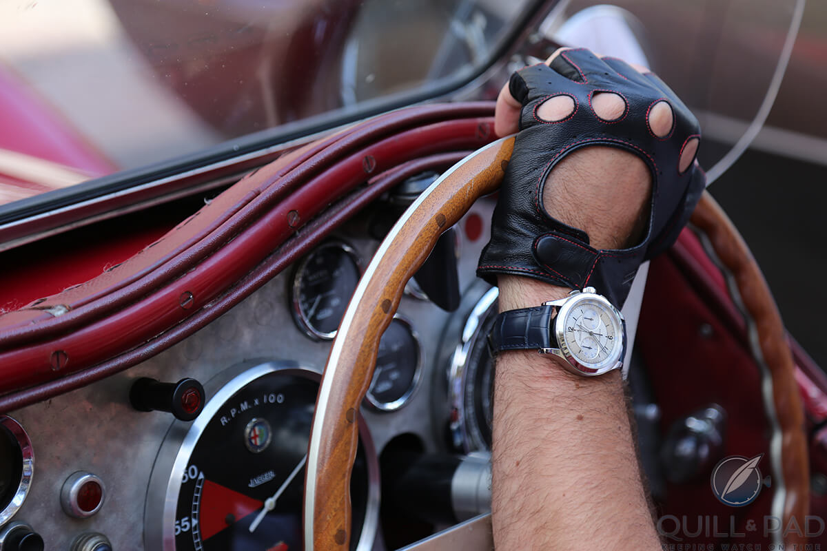 Jaeger-LeCoultre Master Control Chronograph in the 2017 Passione Engadina