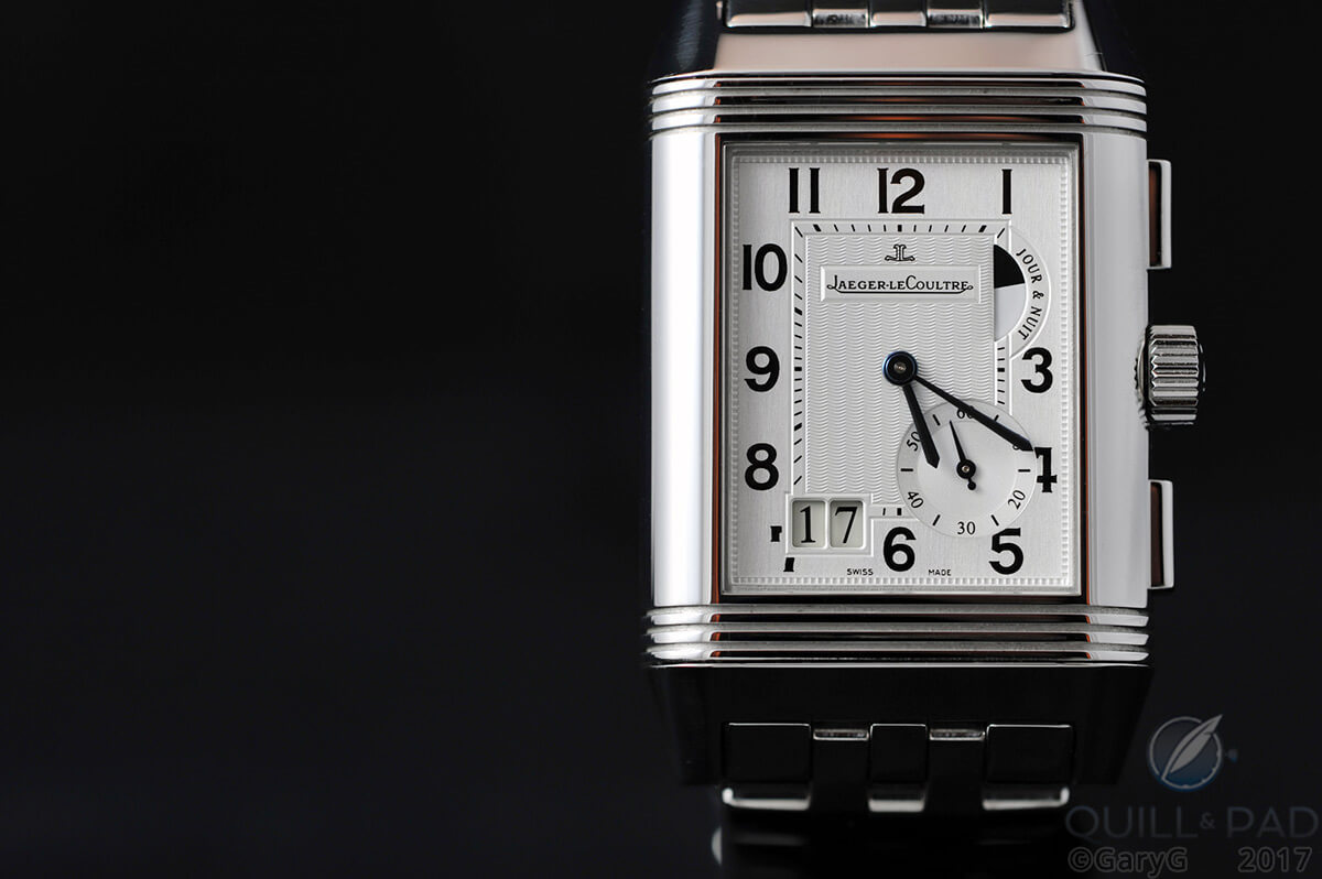 The author’s Jaeger-LeCoultre Reverso Grande GMT