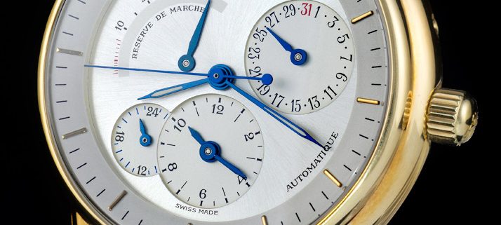 Jaeger-LeCoultre Géographique in yellow gold