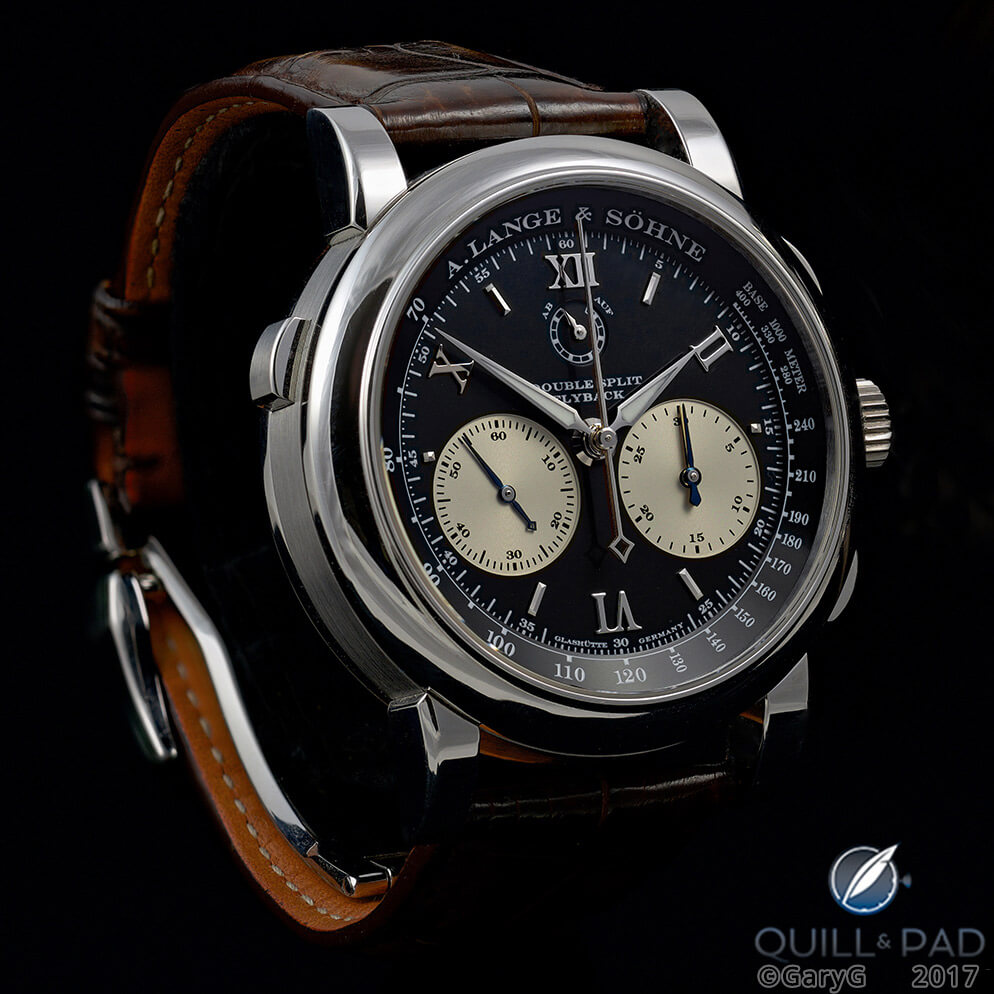 Parting shot: the author’s A. Lange & Söhne Double Split, bought at auction in 2012
