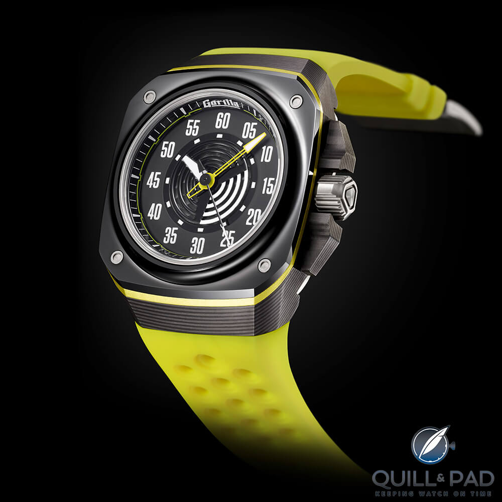 Lume attack! Gorilla Fastback Acid Green glowing in the dark