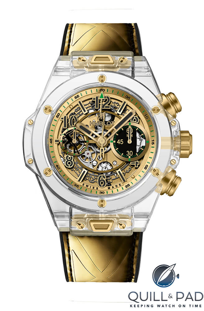Hublot Big Bang Unico Sapphire Usain Bolt for Only Watch 2017