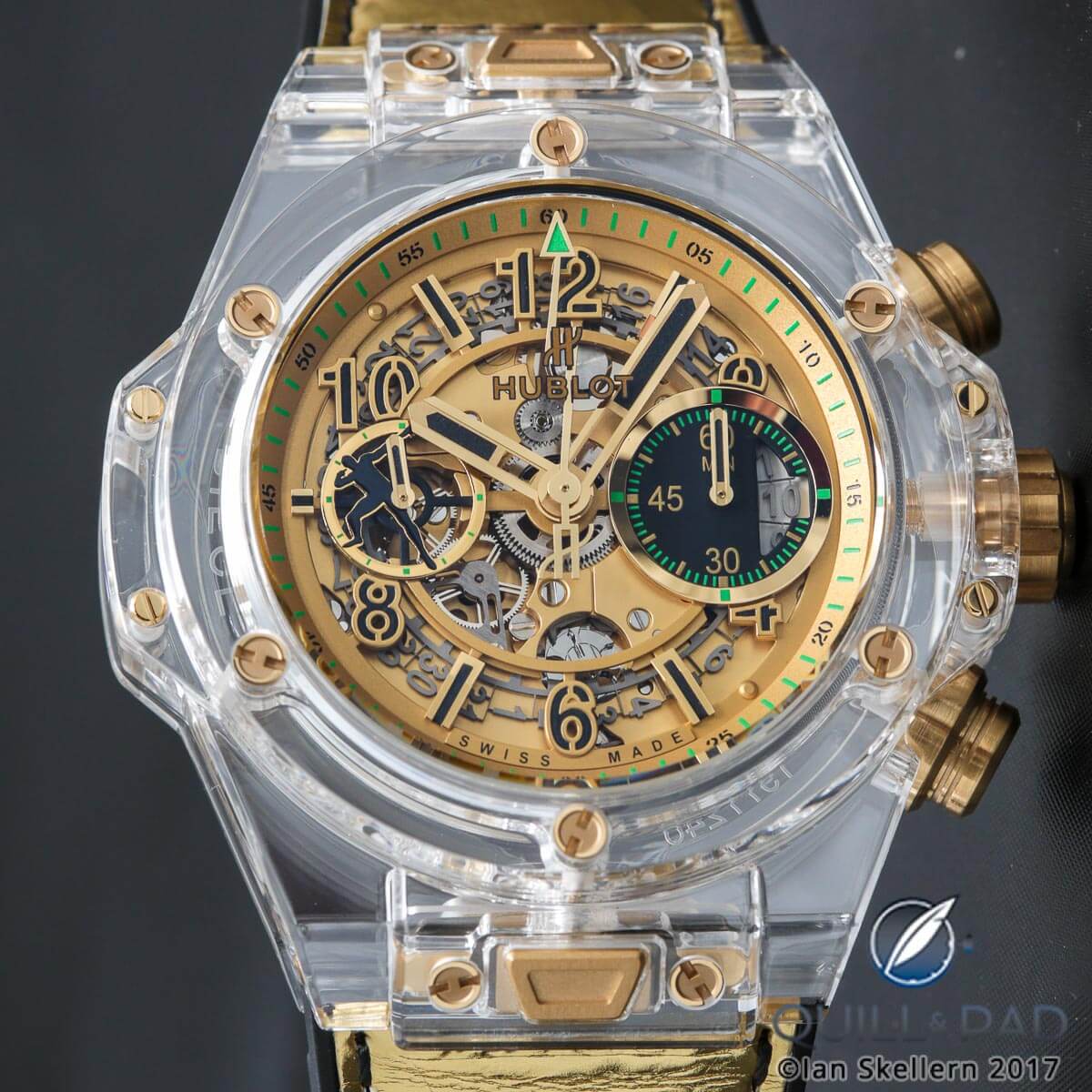Hublot Big Bang Unico Sapphire Usain Bolt for Only Watch 2017