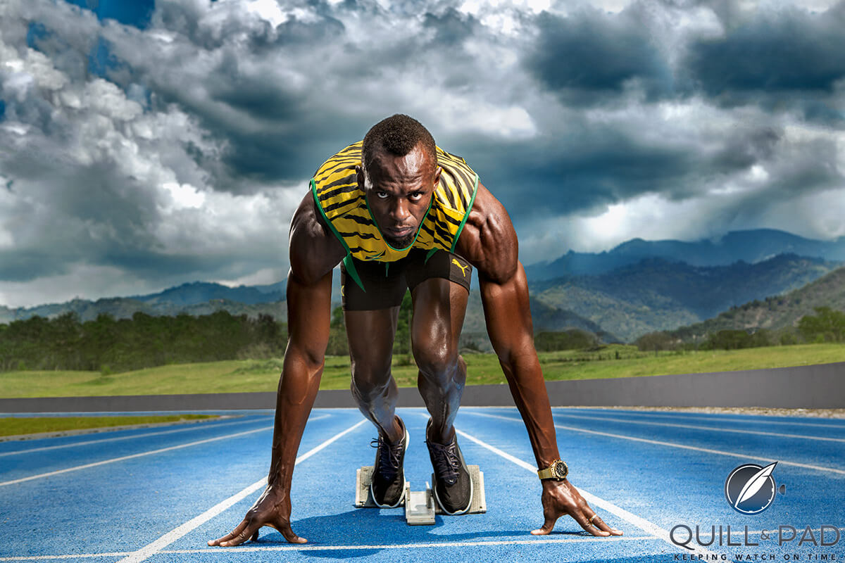 Hublot ambassador Usain Bolt