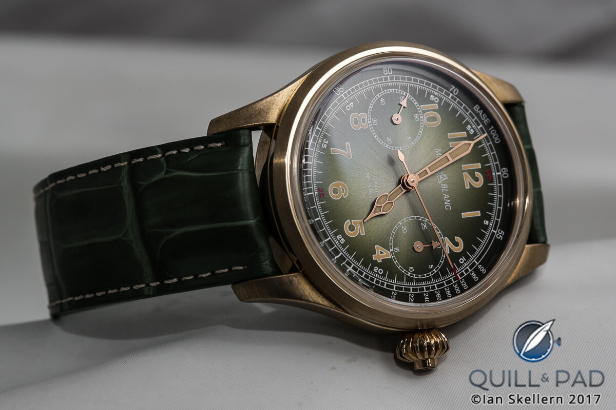 Montblanc 1858 Chronograph Tachymeter Unique Piece Only Watch 2017